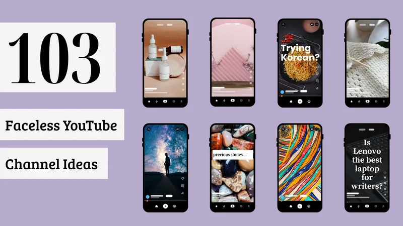 100+ Faceless YouTube Channel Ideas That Make Money in 2026